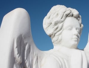 angel white statue thumbnail