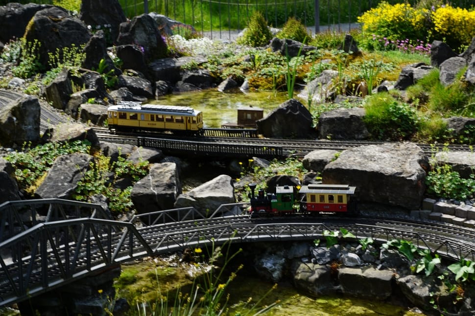yellow and black trains preview
