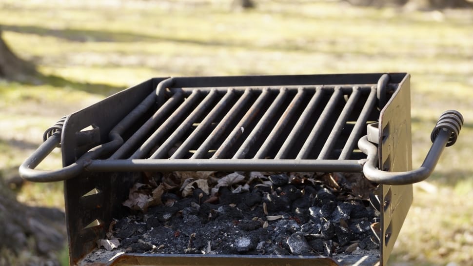 black charcoal grill preview