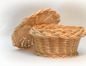 brown wicker basket thumbnail