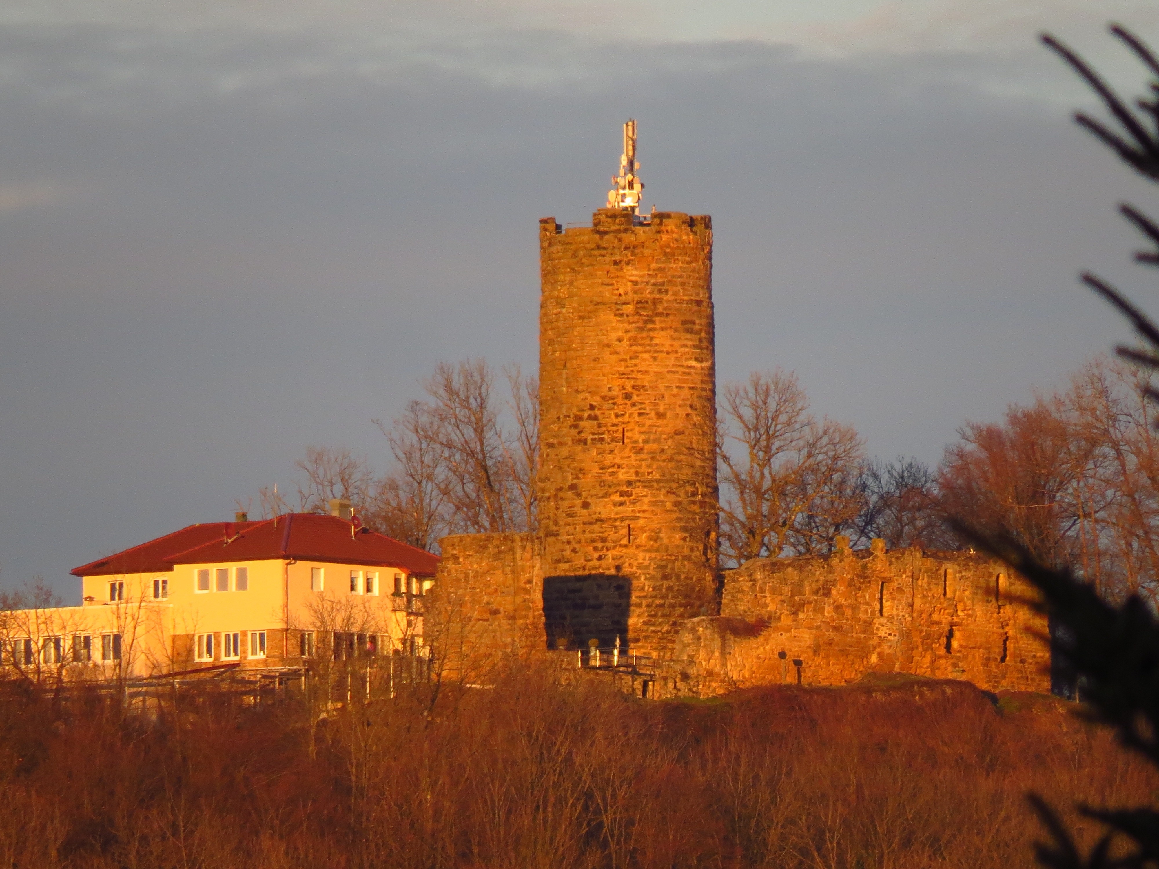 brown bricked tower