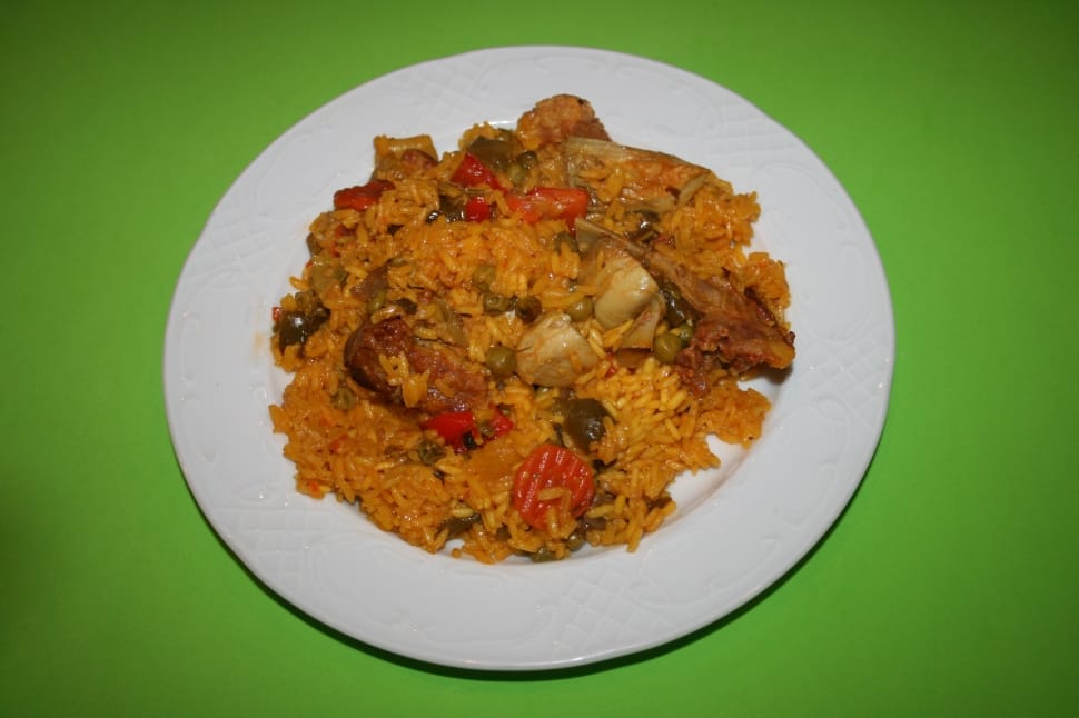 rice with meat and vegetables preview