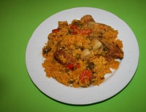 rice with meat and vegetables thumbnail