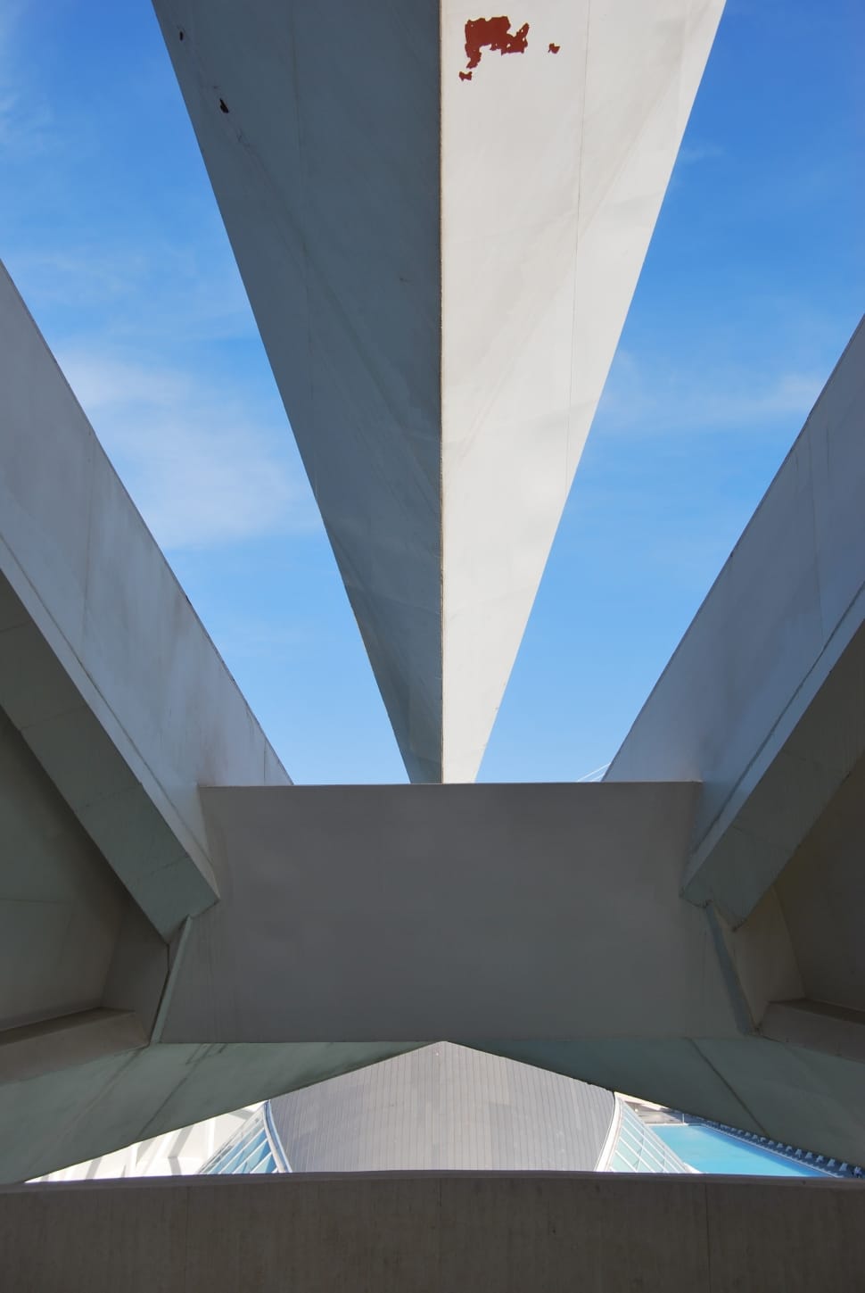 white concrete architectural structure preview