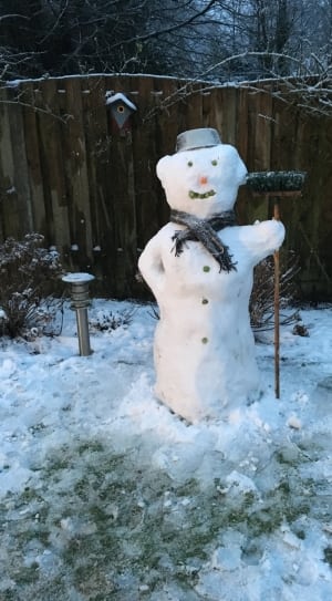 snowman with broom thumbnail