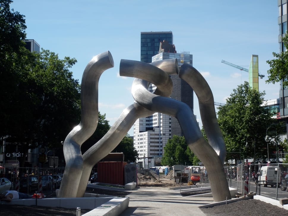 gray concrete pipe structure preview