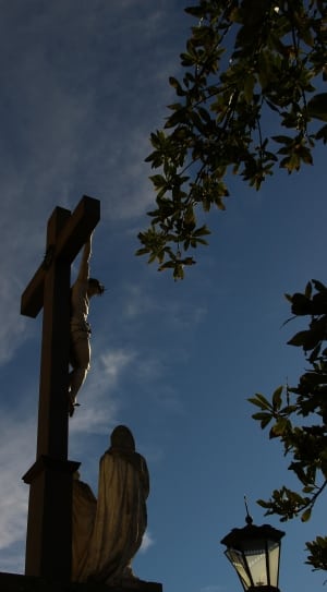 crucifix and mama mary statue thumbnail