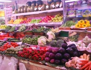 assorted vegetables and fruits thumbnail