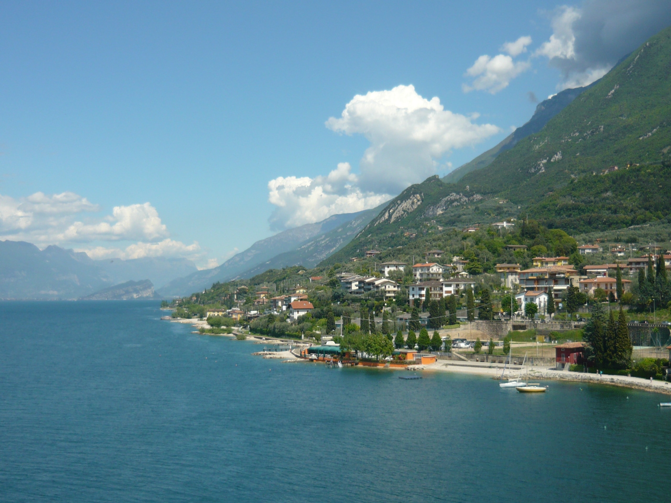 Italy, Italian, Lake Garda, Mountain, mountain, sky