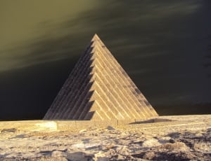 grey concrete pyramid formation thumbnail