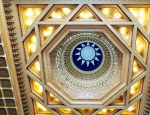 blue and white dome ceiling thumbnail