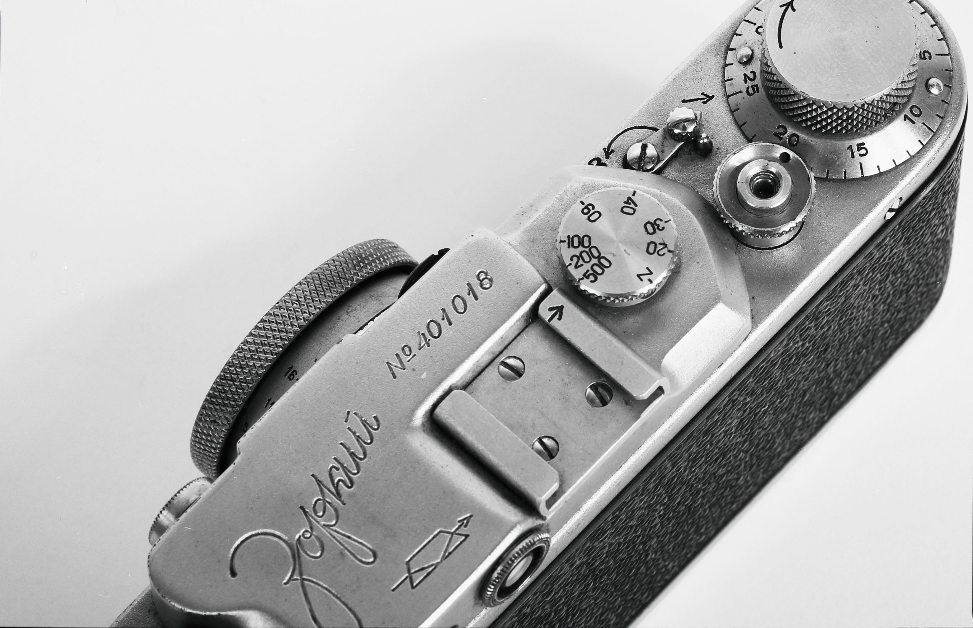gray and black classic camera