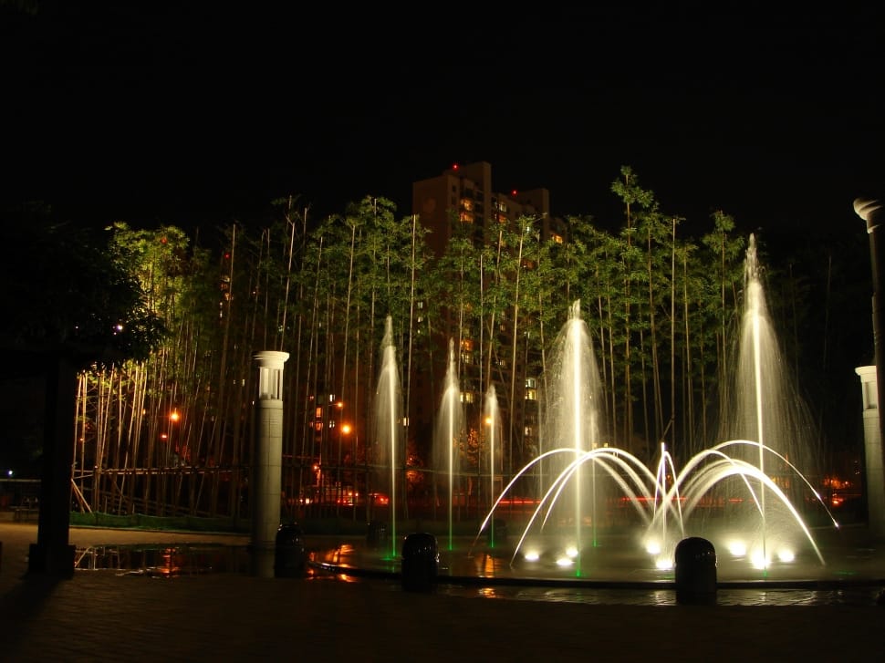 lighted fountain preview