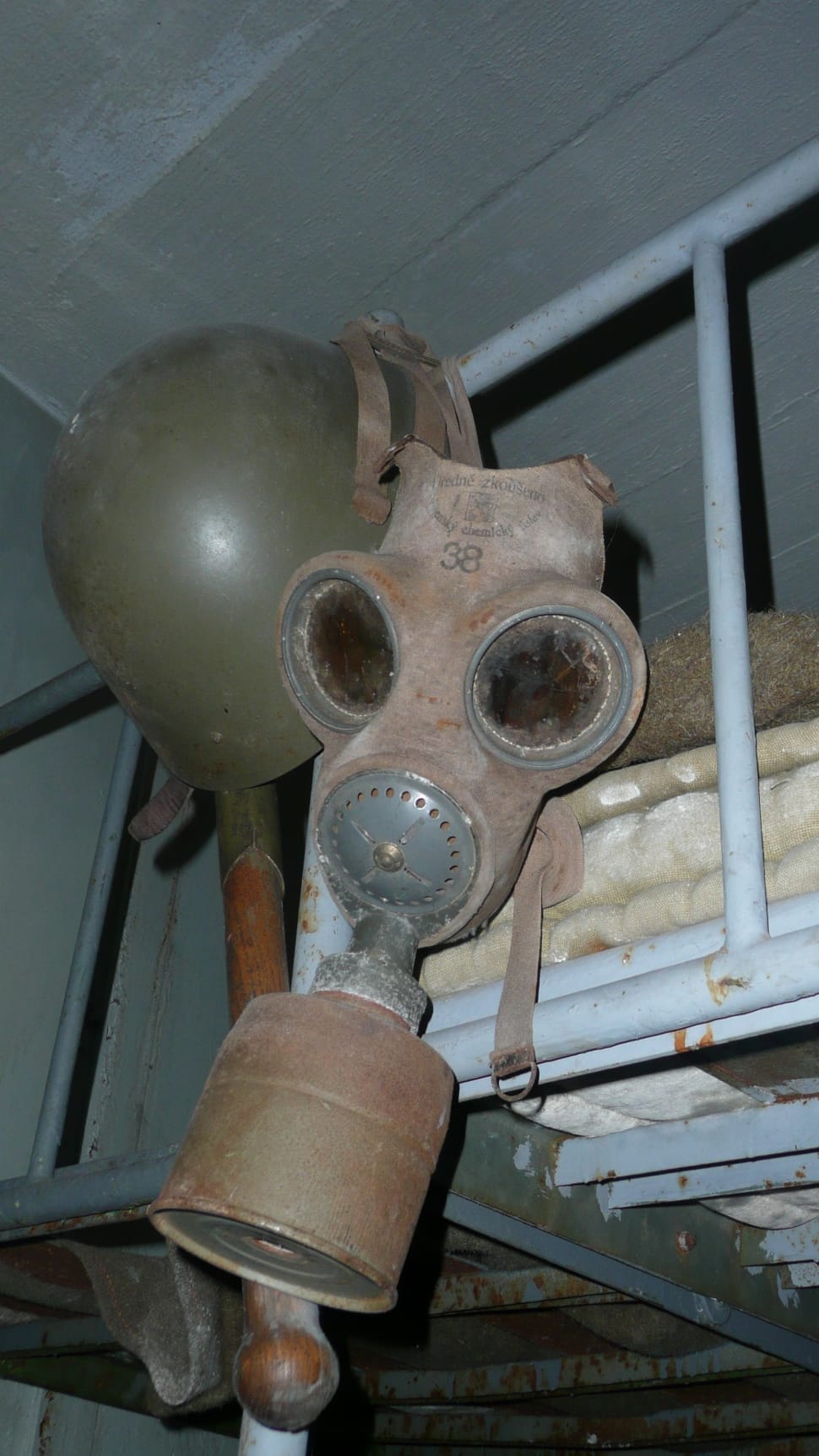 brown gas mask preview