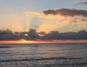 Sunset, Kauai, Hawaii, Beach, Ocean, sunset, sea thumbnail