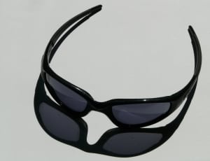2 black frame black lens sunglasses thumbnail