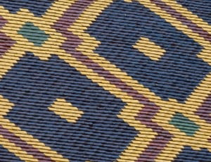 black yellow and purple textile thumbnail