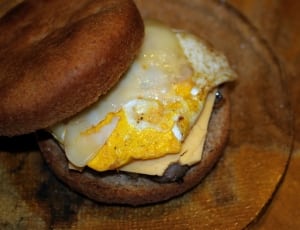 egg cheese burger thumbnail