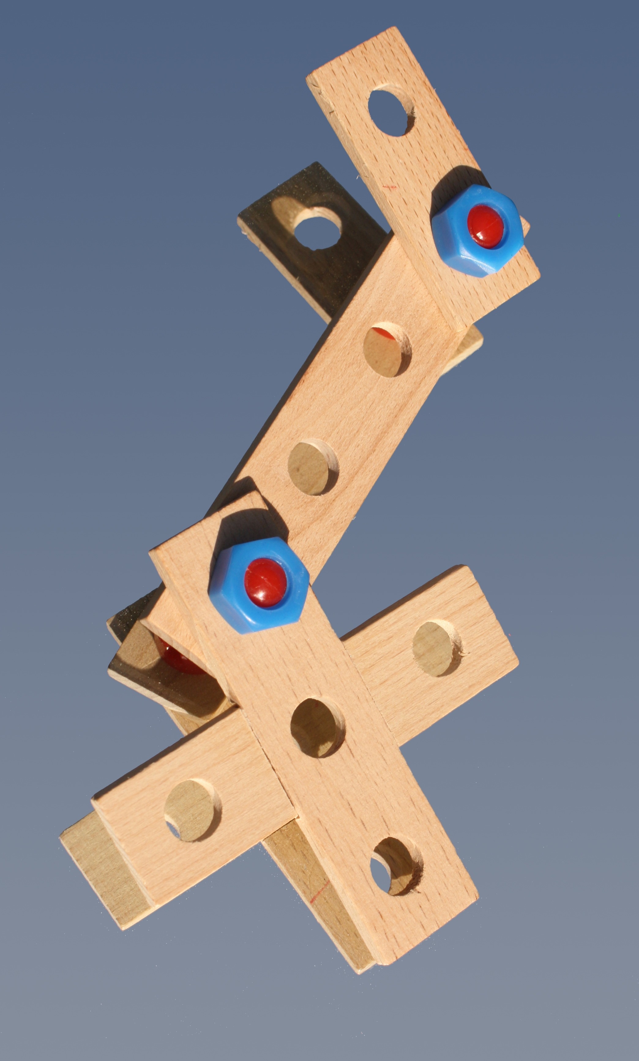 brown wooden puzzle toy