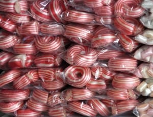 white and red stripes candy lot thumbnail