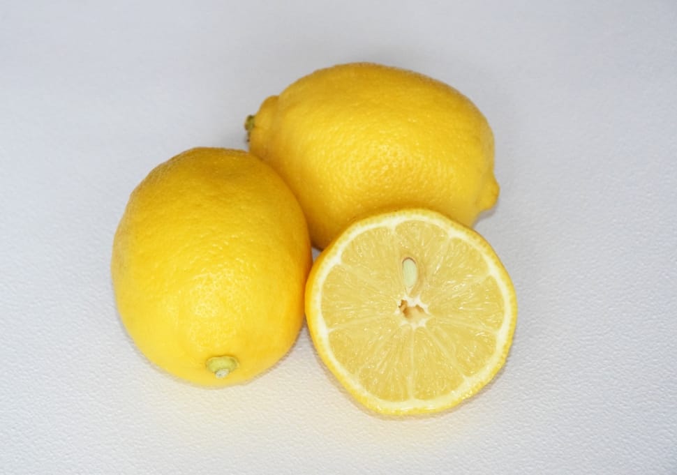 2 yellow lemon fruit preview