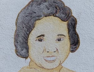 black haired woman sketch thumbnail