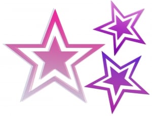 pink and purple stars illustration image thumbnail