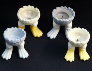 4 ceramic candle holder thumbnail