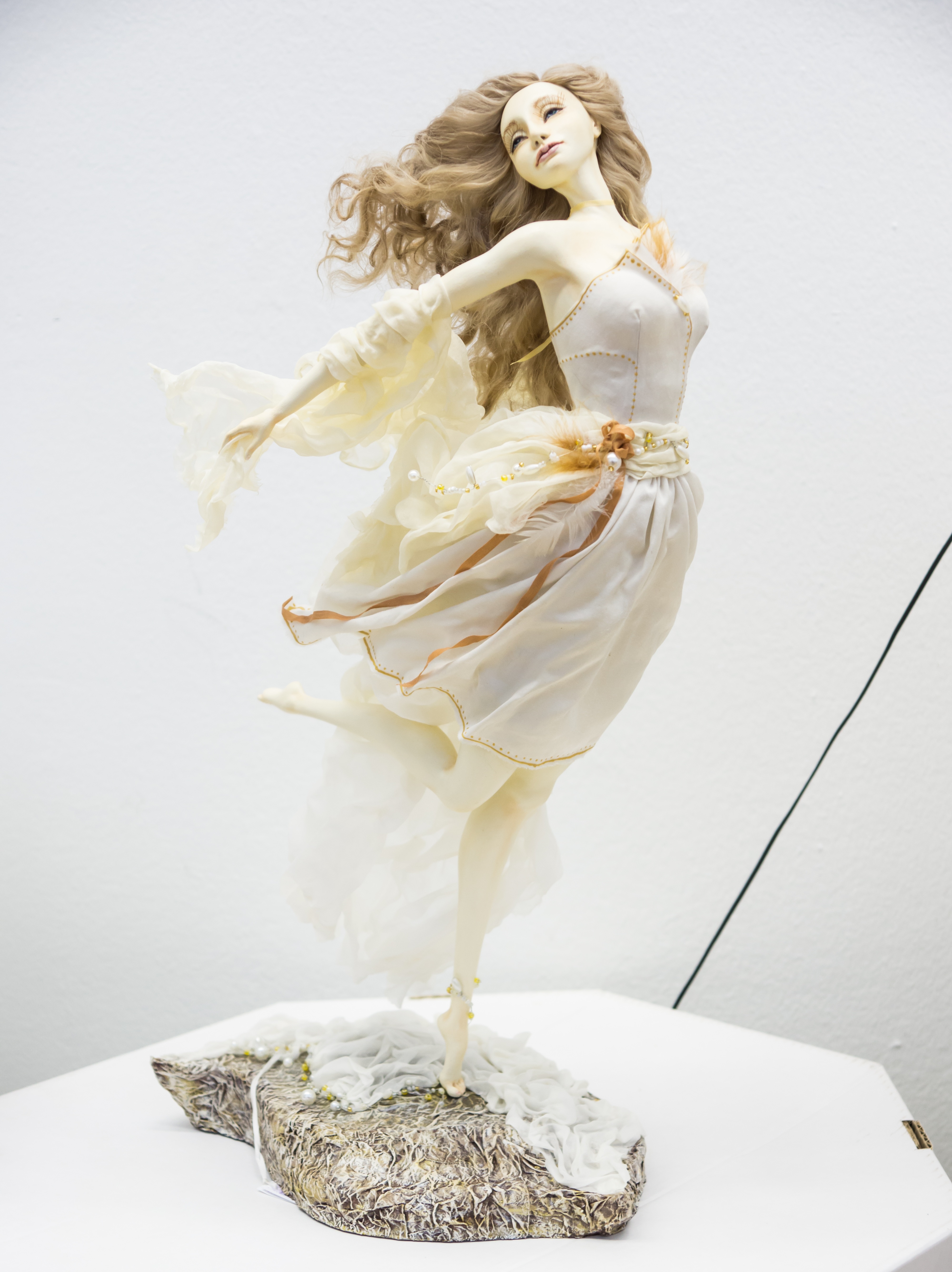 woman ceramic figurine