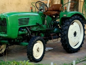 green black tractor thumbnail