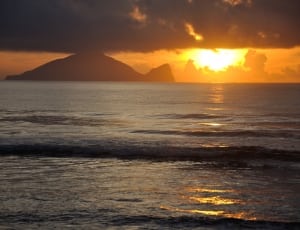 ocean waves during sunset thumbnail