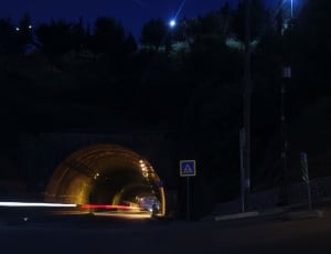 black road tunnel thumbnail