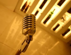 grey condenser microphone thumbnail
