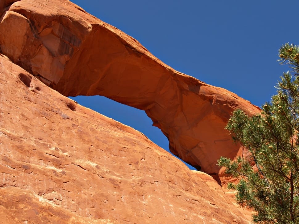 brown arch rock formation preview