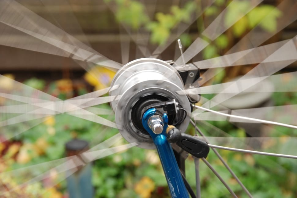 gray bicycle wheel preview