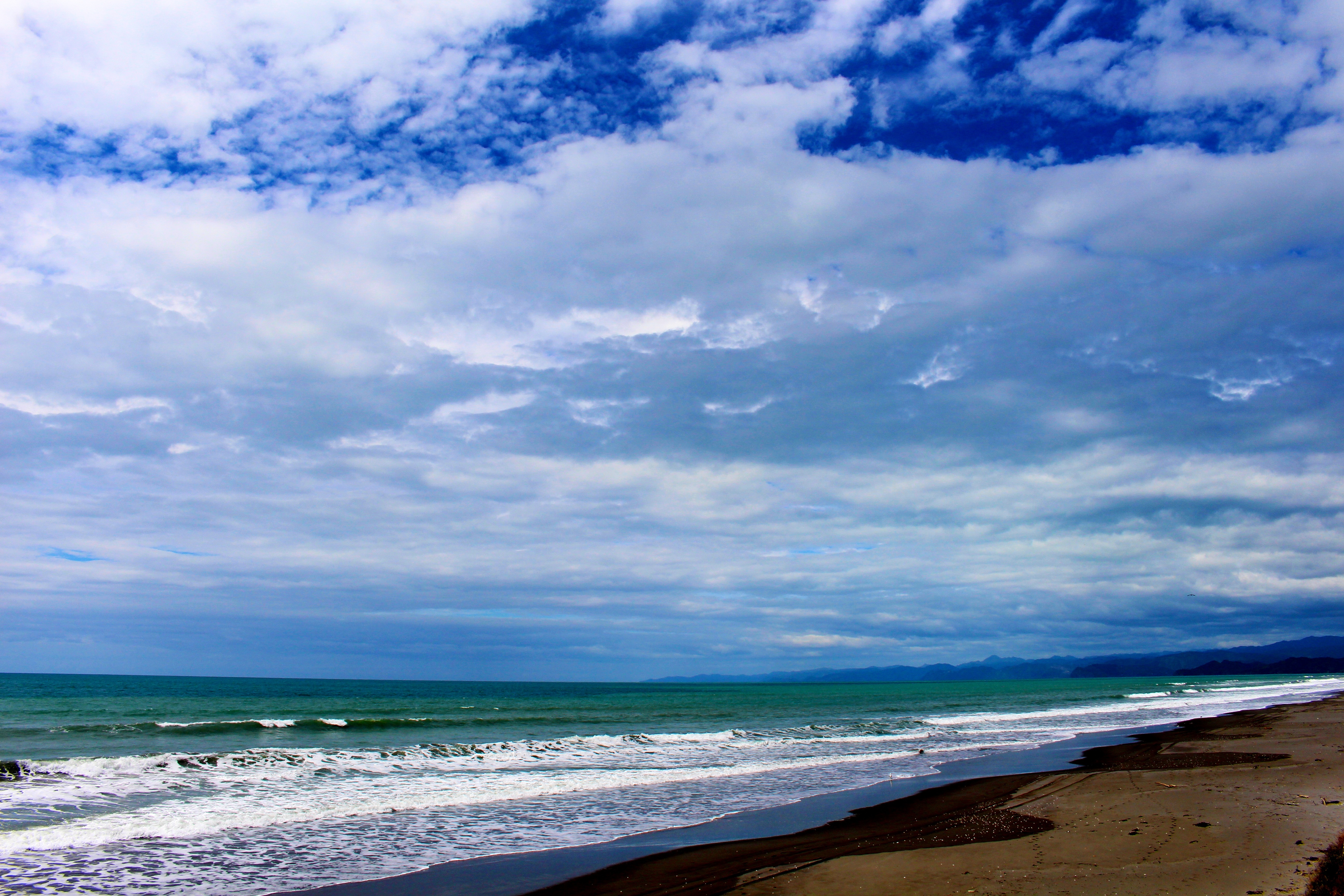 brown sand near in beach