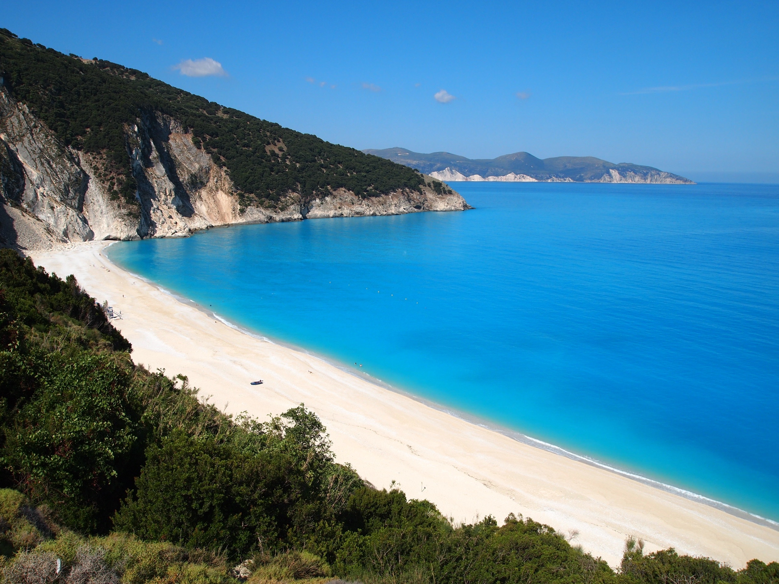 Beach, Greece, Kefalonia, Island, Summer, sea, beach