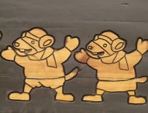 two wooden rat deocraiton thumbnail