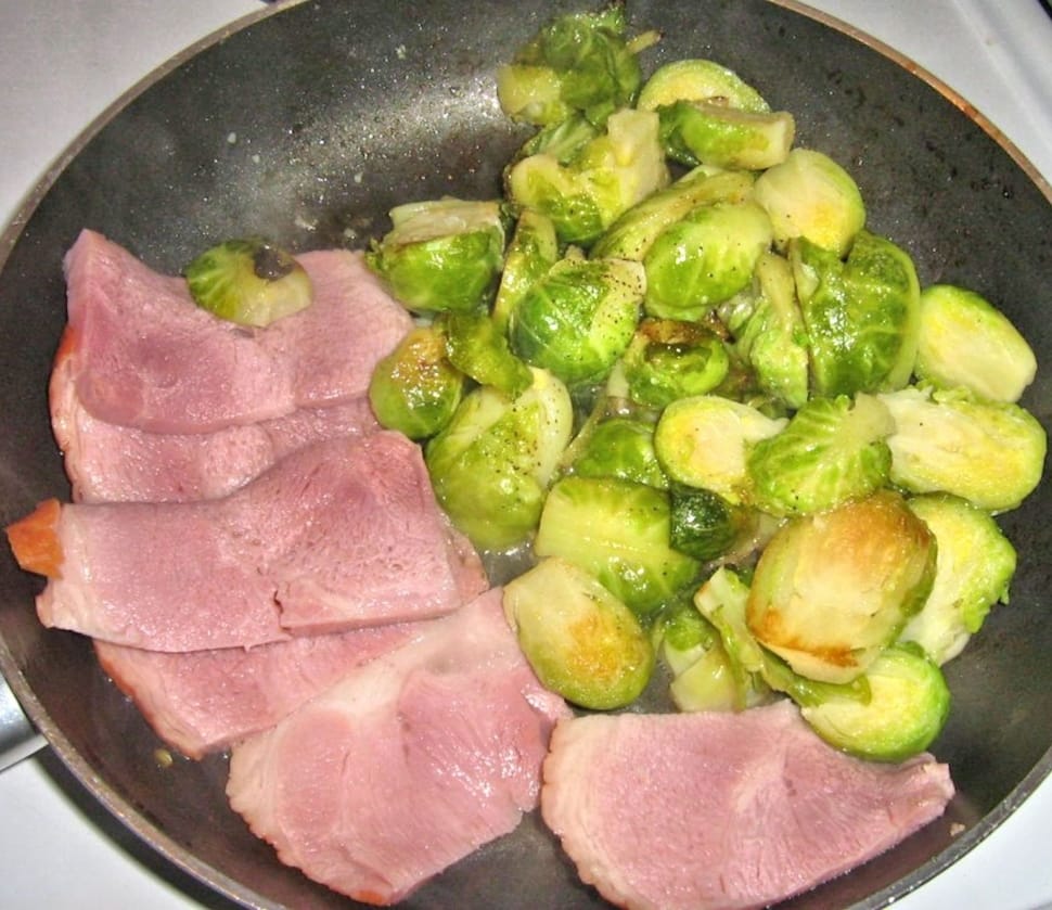 ham and vegetable dish preview