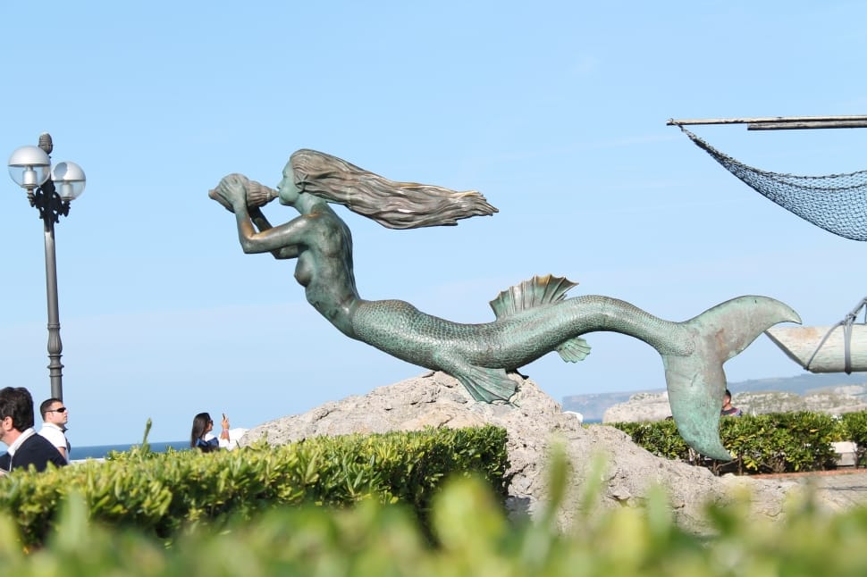 mermaid statue preview