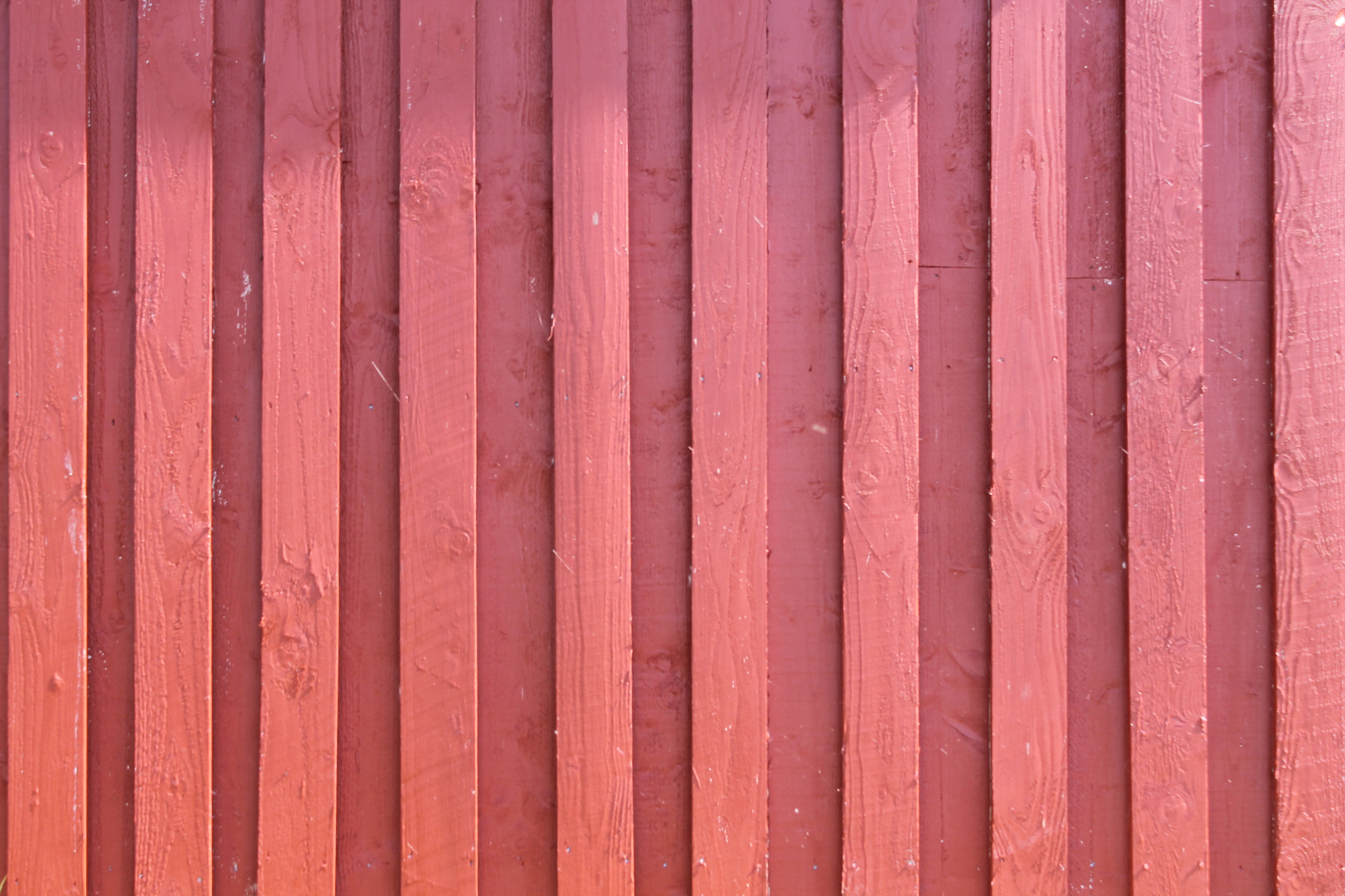 red wooden wall