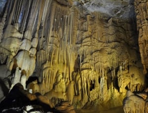 white and yellow stalactites thumbnail