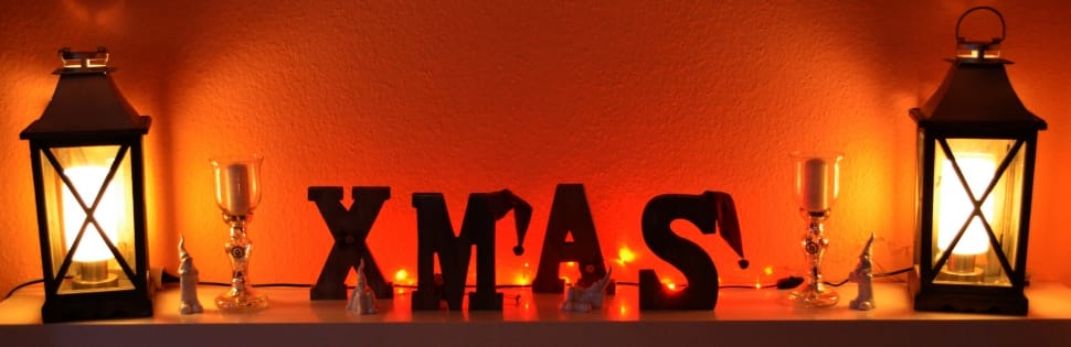 XMAS free standing letters preview