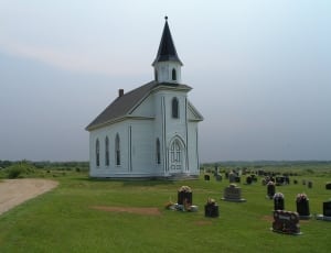 white and gray wooden frame church thumbnail