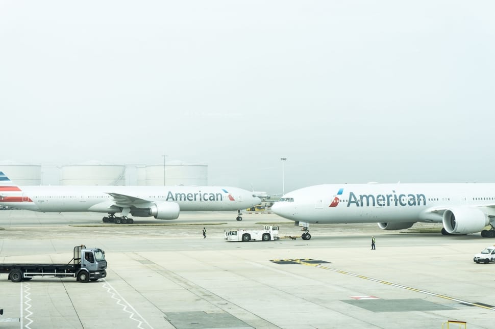 american airline planes during daytime preview