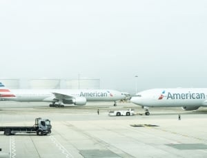 american airline planes during daytime thumbnail
