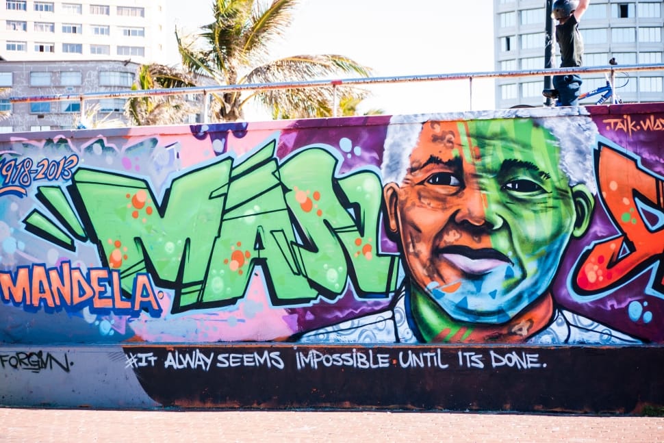 mandela hit alway seems impossible until its done graffiti preview