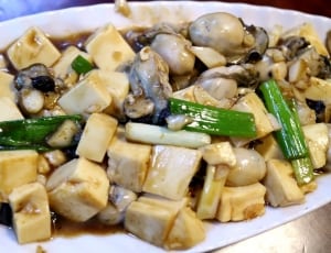 saucy mushroom with chopped spring onions thumbnail