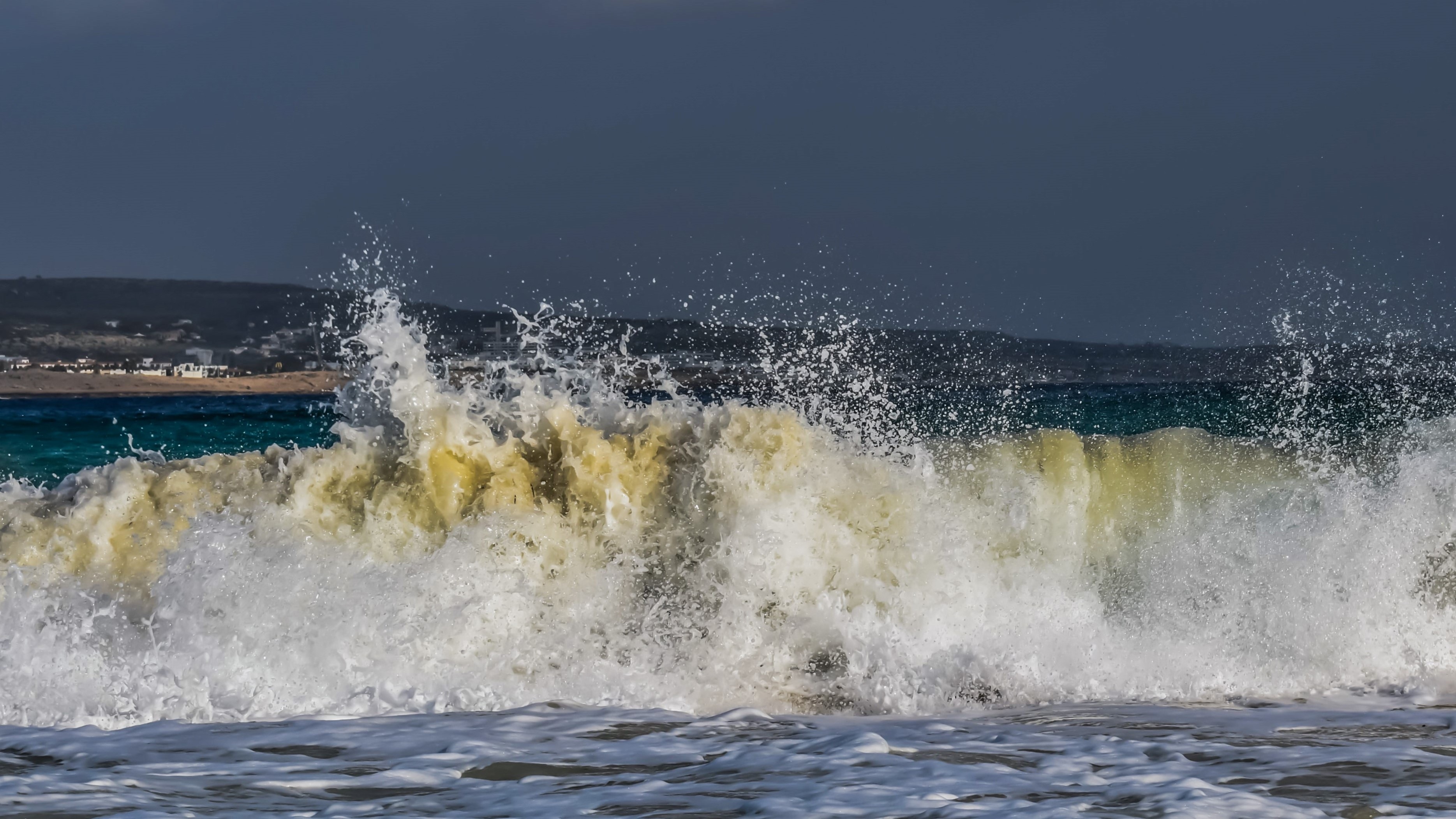 Wave, Smashing, Foam, Spray, Sea, Nature, sea, motion