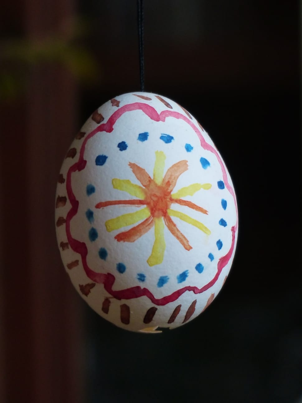 white yellow orange and pink egg preview